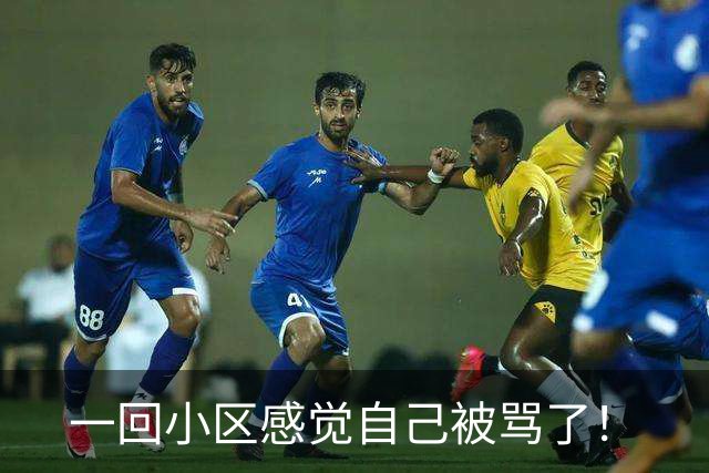 一回小区感觉自己被骂了！