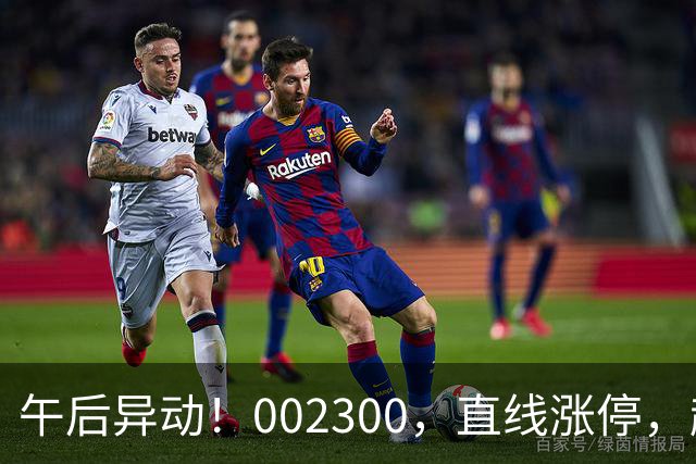 午后异动！002300，直线涨停，超70万手封单