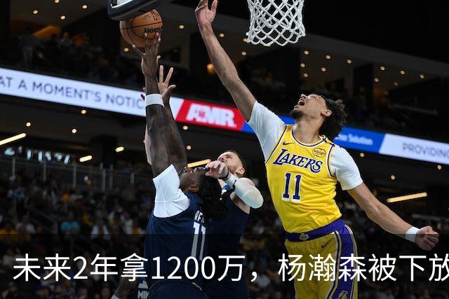 未来2年拿1200万，杨瀚森被下放，没有机会，勇士、76人需要中锋